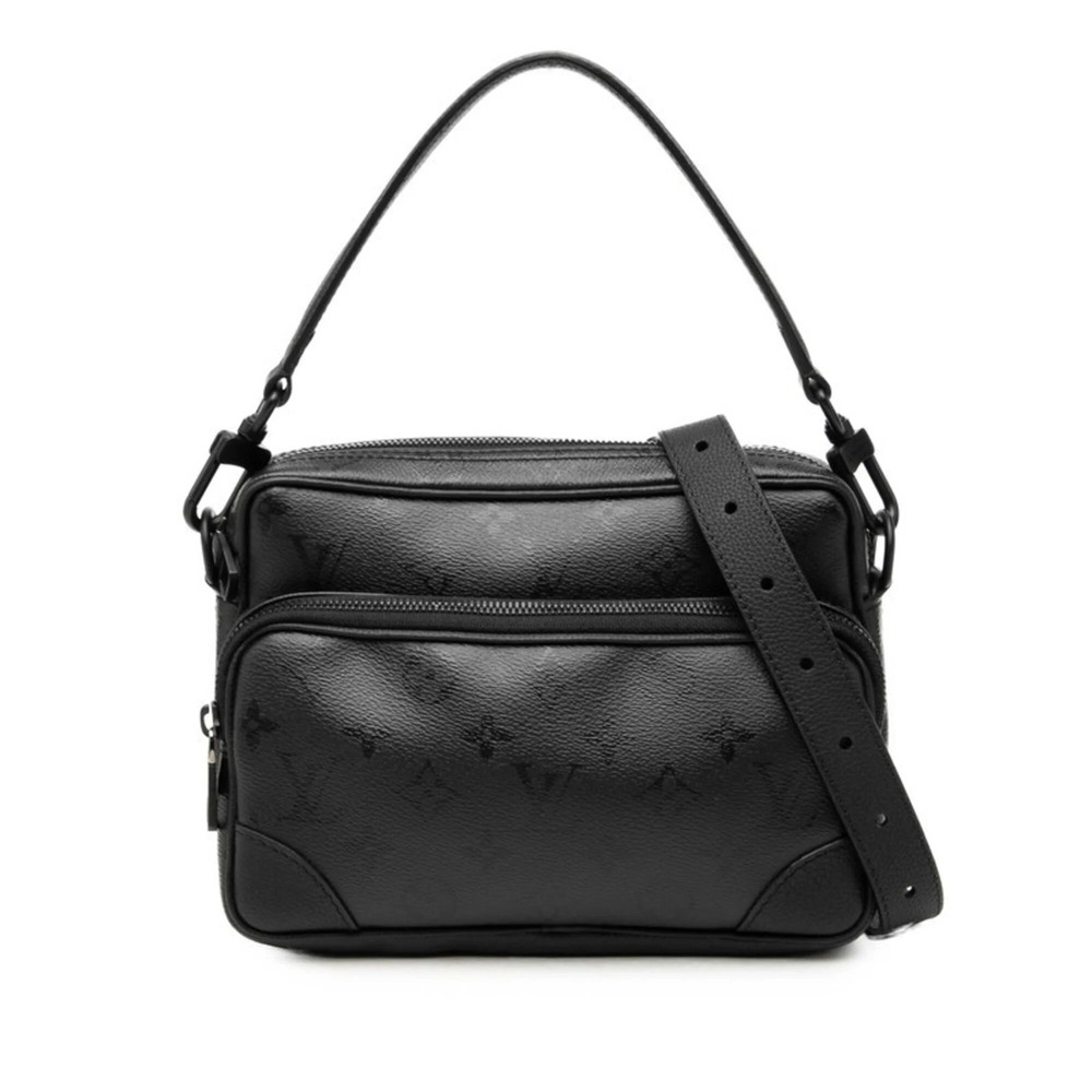 Louis Vuitton Monogram Midnight Nile Top Handle Shoulder Bag 2WAY M26783 Blac...